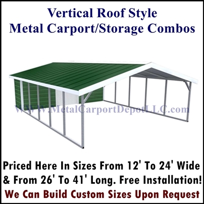 Vertical Roof Style Combo Unit